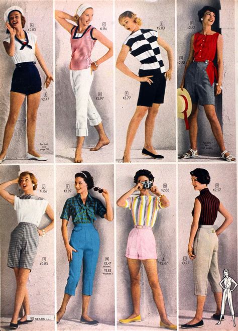 1950-60 fashion|1950s fashion catalogues.